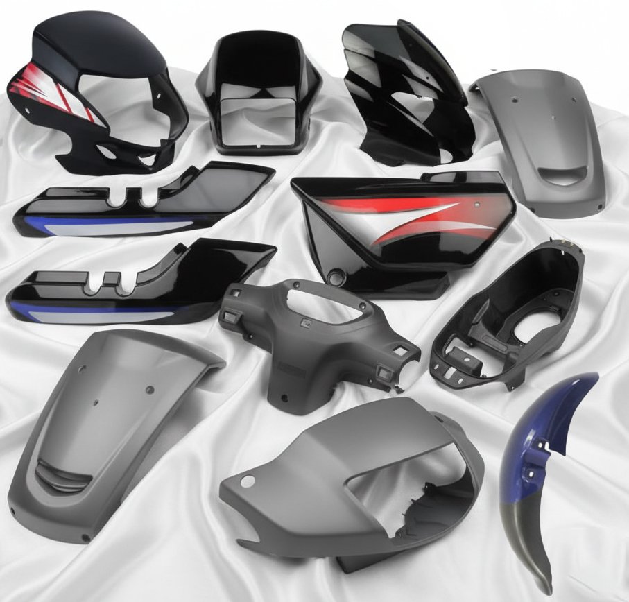 Fiber parts for all two wheelers