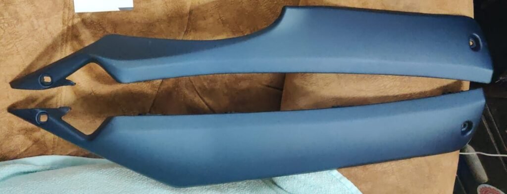 Suzuki Access 125 Foot trim Matt Blue