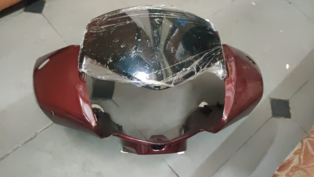 Honda Activa 125 BS4 Head Light Visor Maroon
