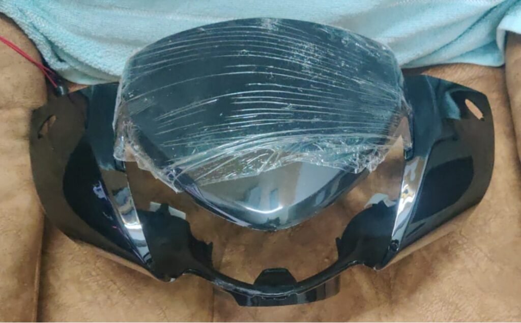 Honda Activa 125 LED Head Light Visor Black