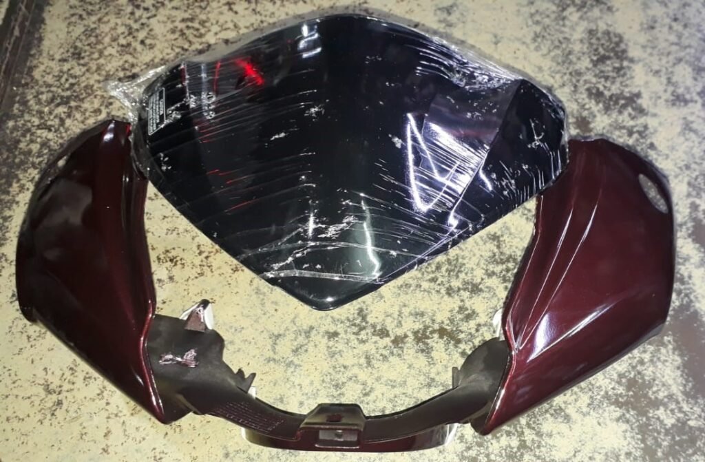 Honda Activa 125 LED Head Light Visor Maroon