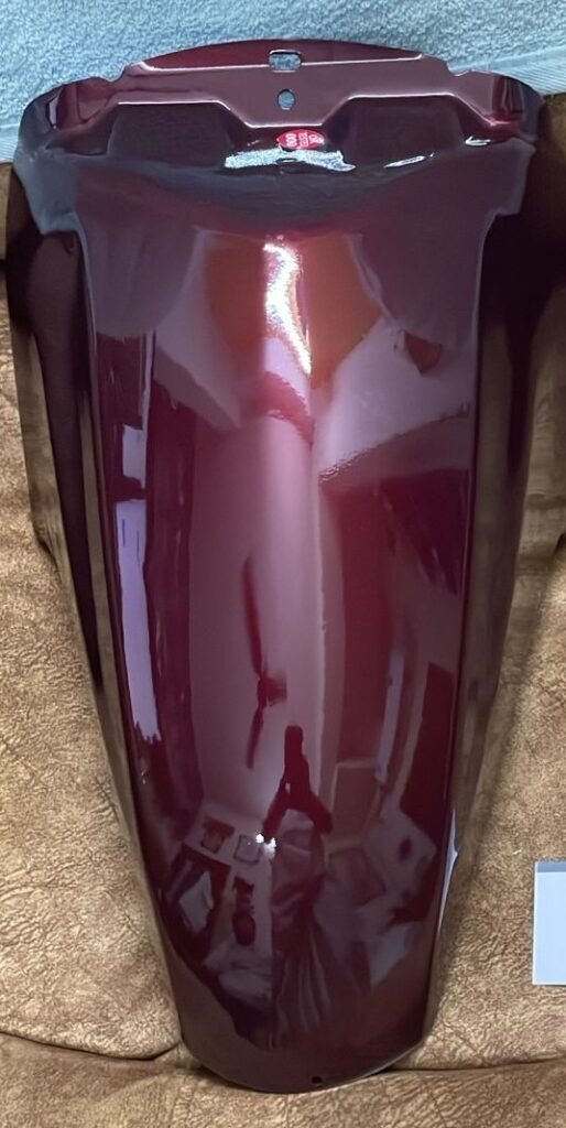 Honda Activa 125 Mudguard Metal Maroon