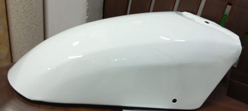 Honda Activa 125 Mudguard Metal White