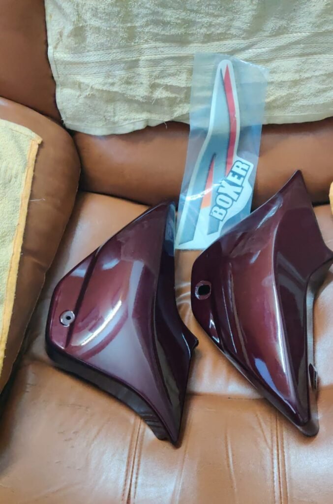Bajaj Boxer Side Panel Maroon