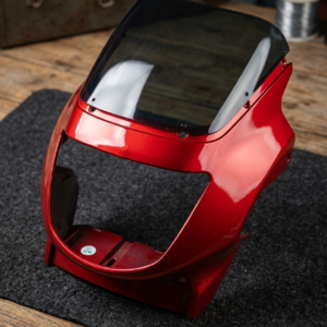 Hero Ambition Red Head Light Visor Mask Fairing