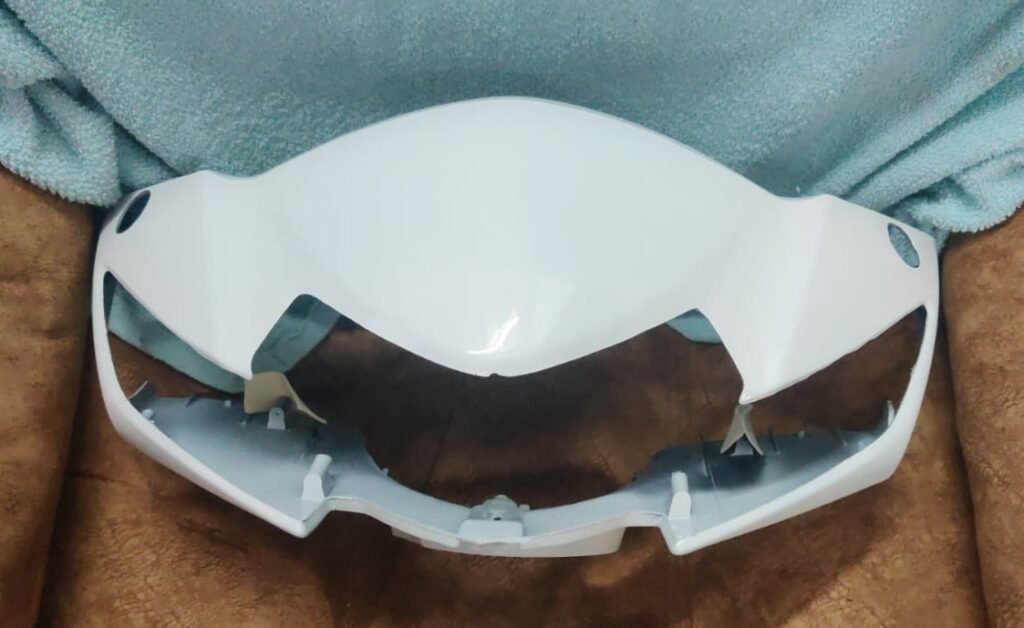 Honda Activa 3G Visor White