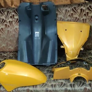 Honda Activa Innerbody, Visor, Nose and Mudguard Yellow
