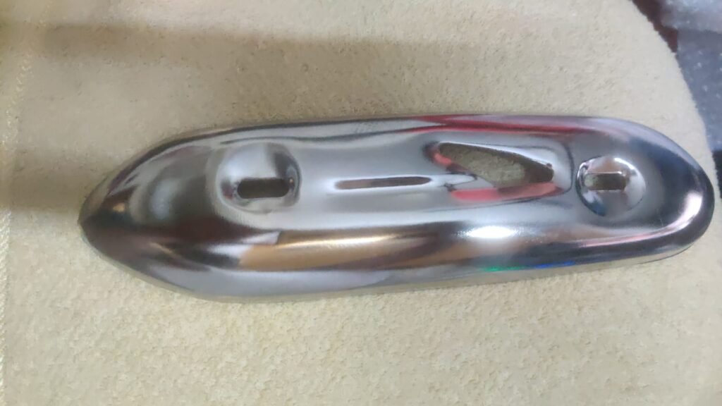 Honda Activa Silencer Cover Chrome