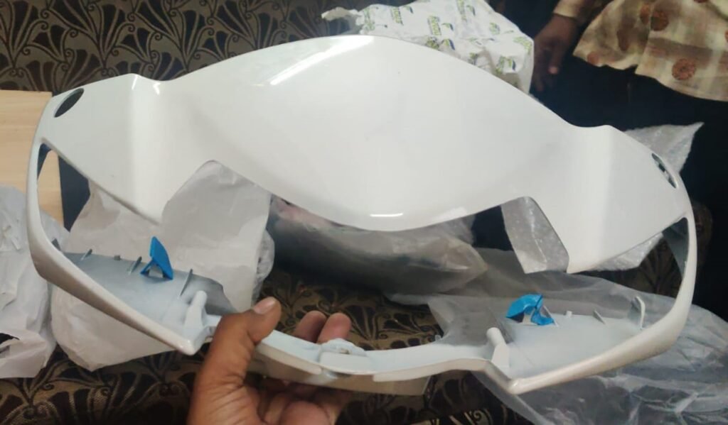 Honda Activa Visor White