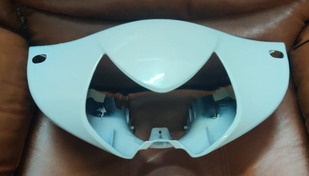Honda Aviator Head Light Visor Mask fairing white