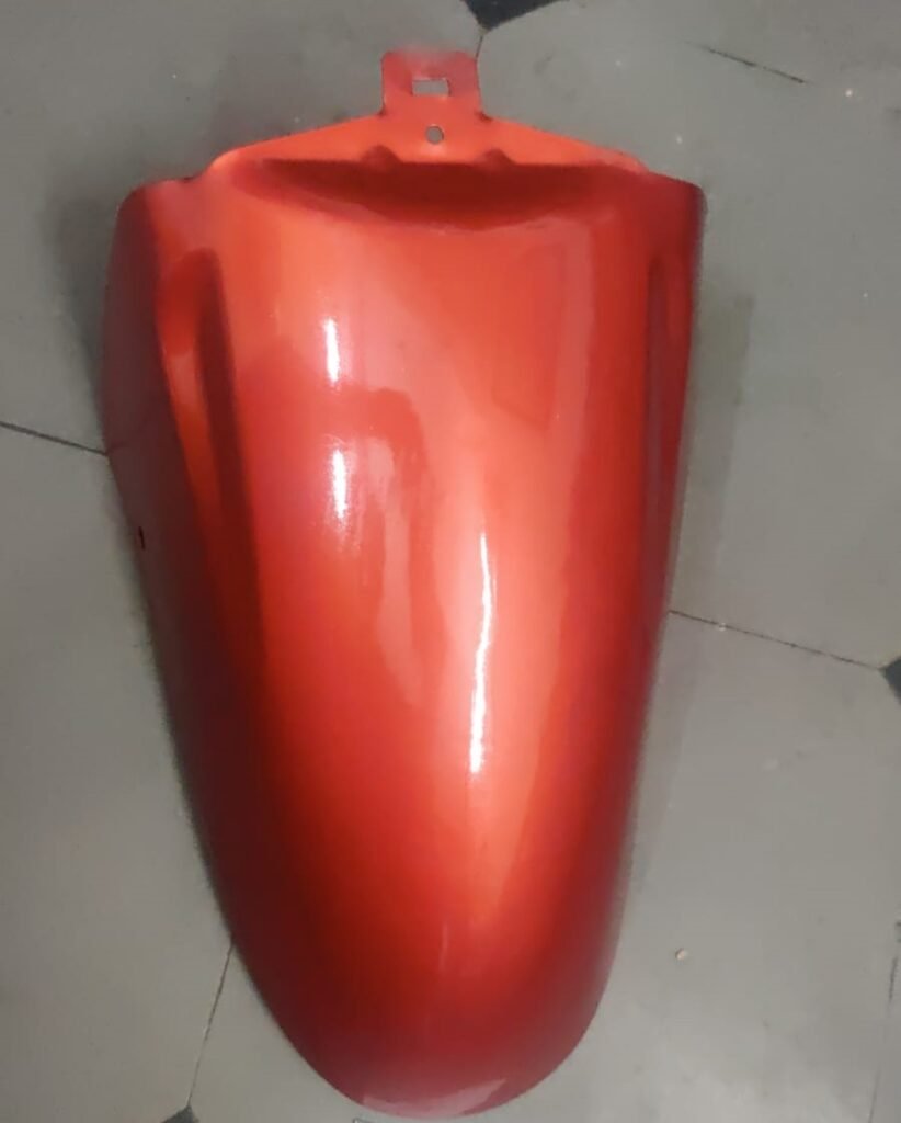 Honda Aviator Mudguard red