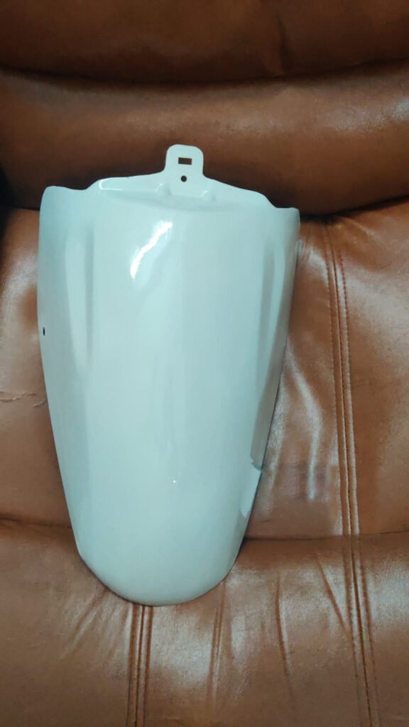 Honda Aviator Mudguard white