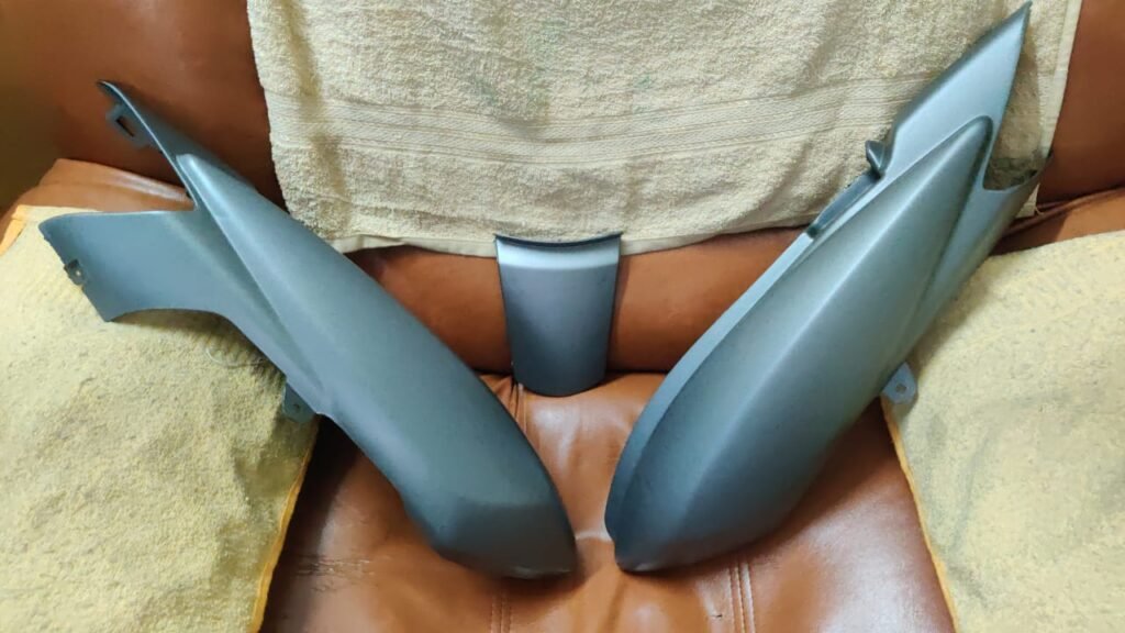 TVS Apache RTR Tail Panel Grey